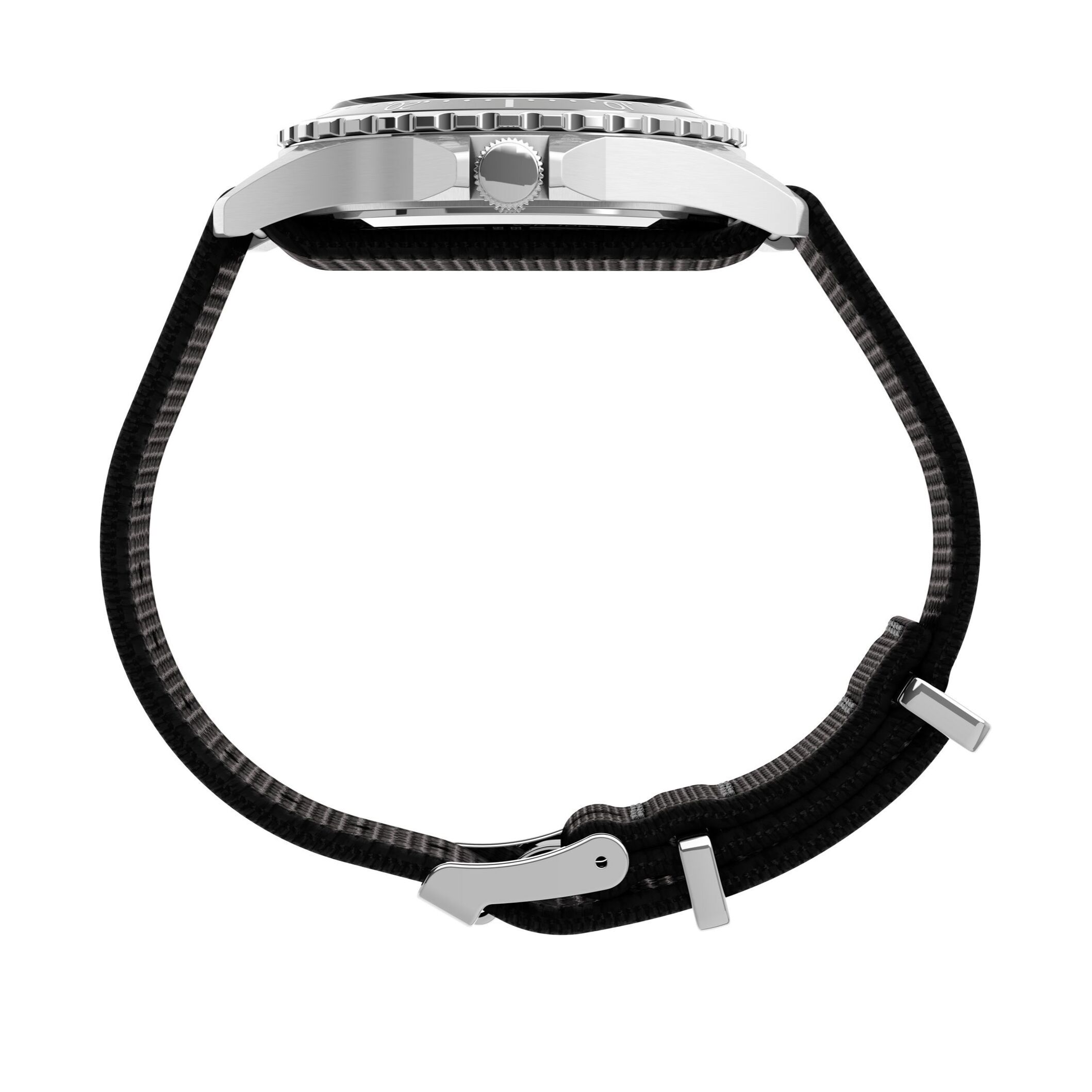 Timex Reloj Analógico De Cuarzo Navi 41Mm Fabric Slip-Thru Strap Watch