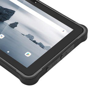 DAM Tablet rinforzato  T11 Pro 4G. Schermo FHD Android 11.10.1'' 1920x1200. 4 GB di RAM + 64 GB. IP67, rinforzato. GPS. 27,5x1,8x17,8 cm. Colore nero