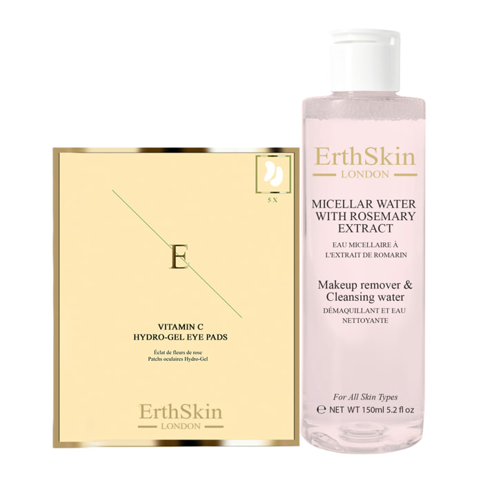 Dúo limpiador y para ojos con vitamina C