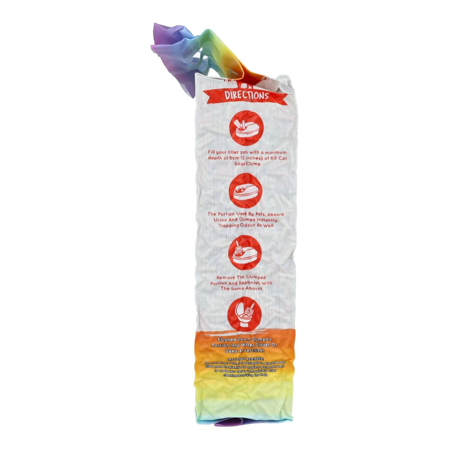 Pack 12x Kit Cat Arena Eco Nova - Confetti 7 L Arena para gatos
