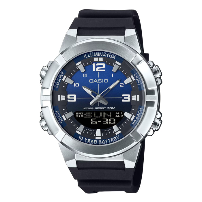 Reloj Casio AMW-870A-2A Hombre Digital Cuarzo con Correa de Resina