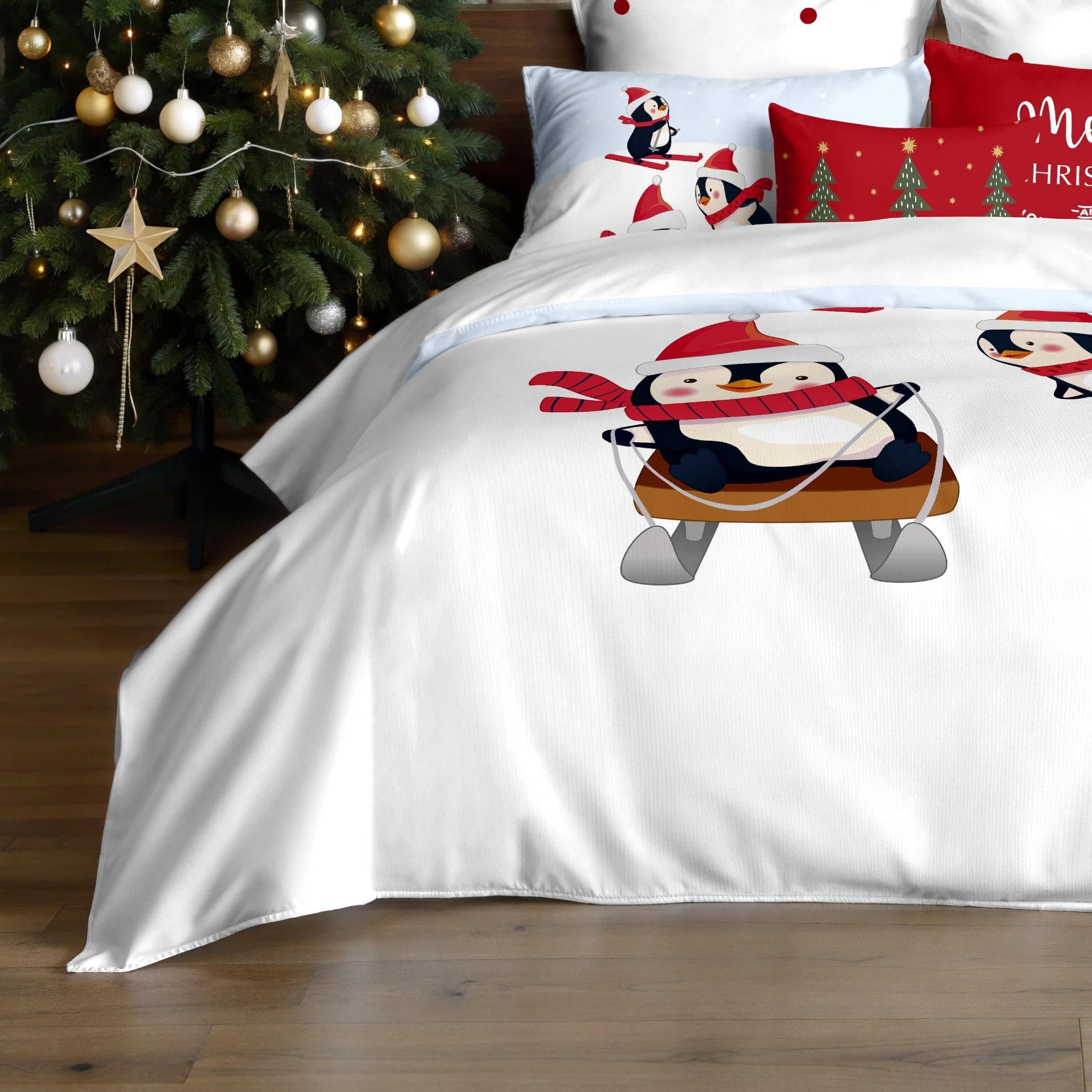 Housse de couette avec boutons-pression Laponia 56