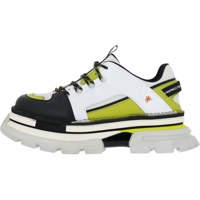 Zapatos 1640 MULTI LEATHER WHITE-PISTACHO/ ART CORE 2 color White-pistacho