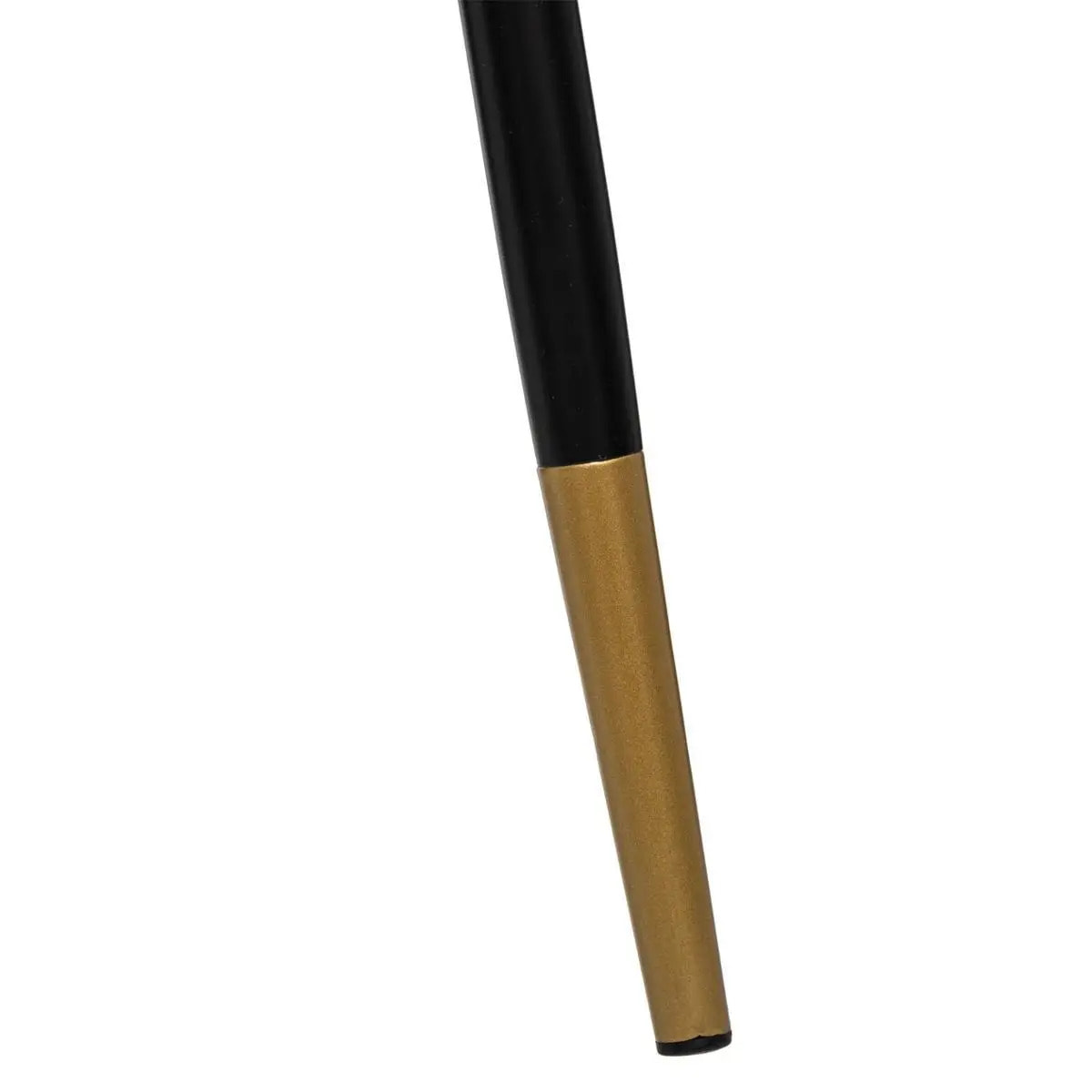 Chaise "Tyka" velours noir