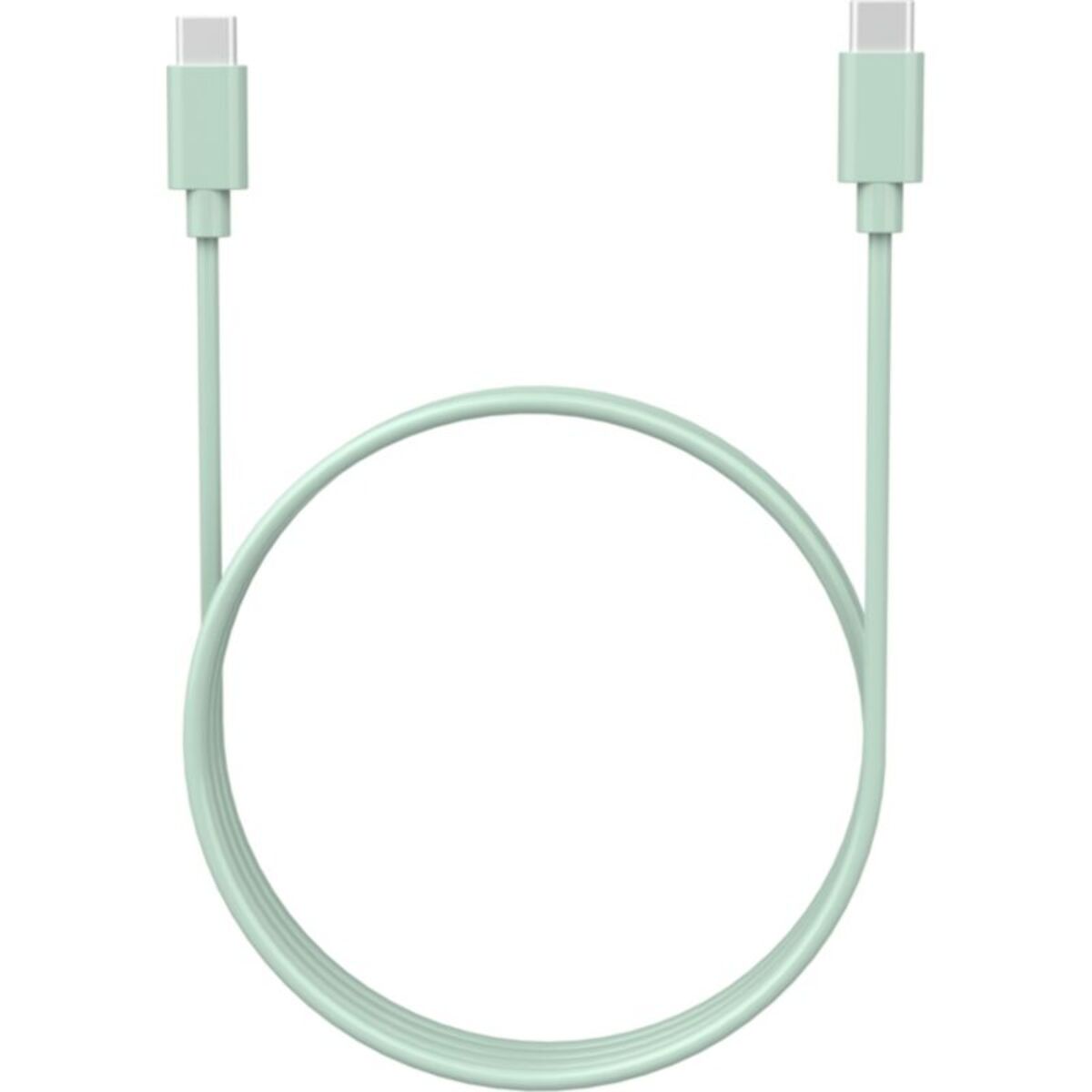Câble USB C ESSENTIELB USB-C vers USB-C 1M Amande