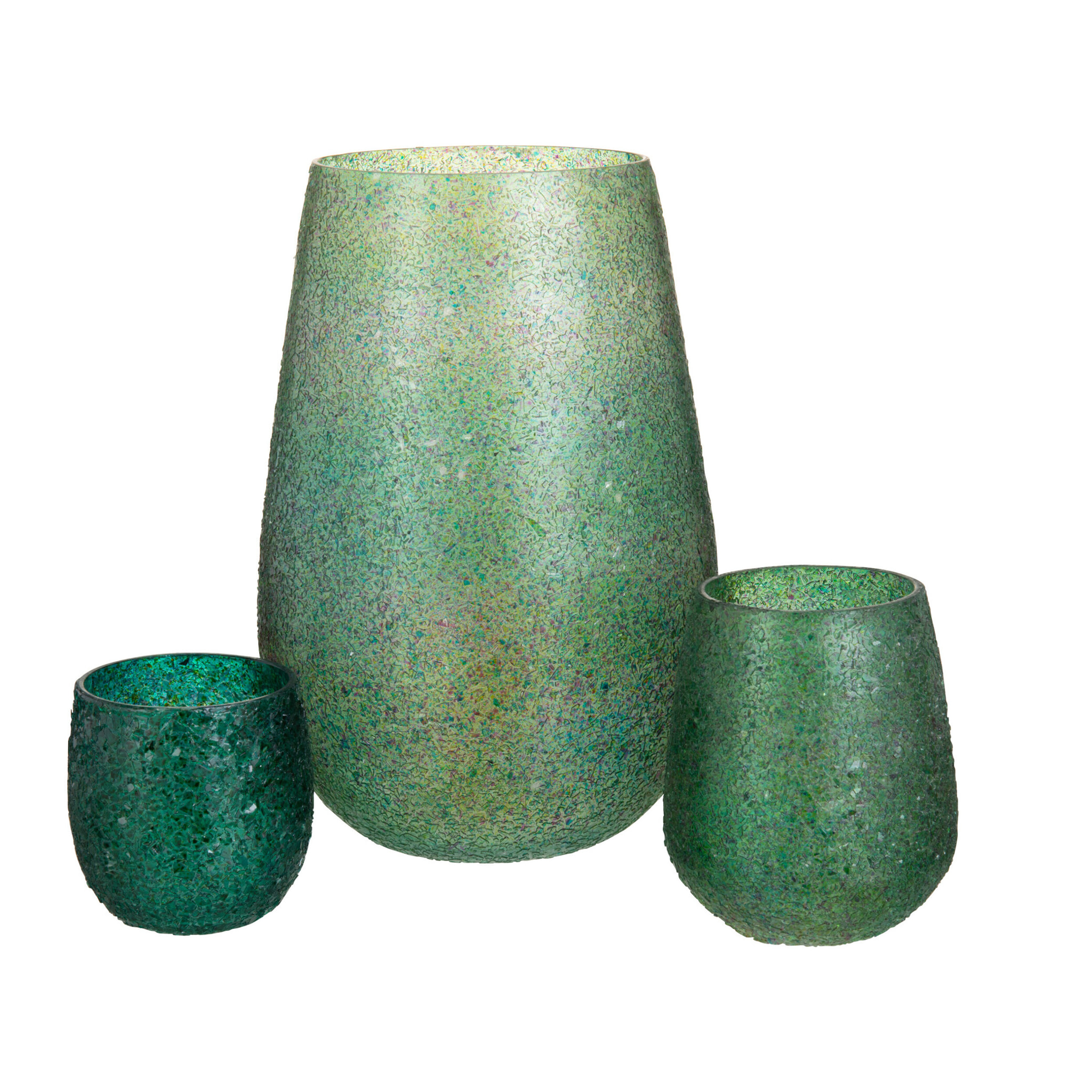 J-Line photophore Tom - verre - vert - large