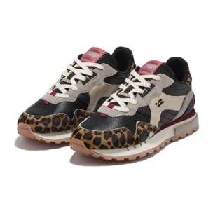 Zapatillas Deportivas de Mujer Vibla Leopardo