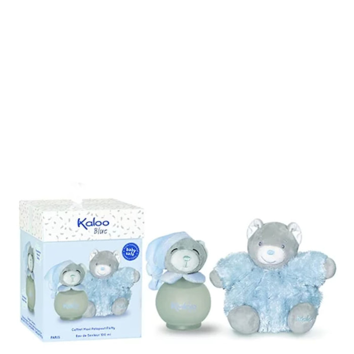 Kaloo Bleue Maxipatapouf  - Coffret Eau de Senteur 100ml + Maxipatapouf