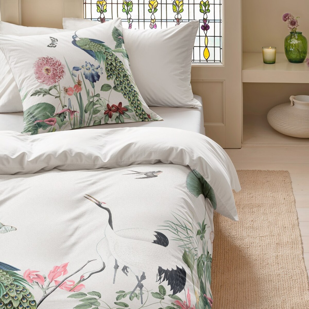 Housse de couette bandai blanc