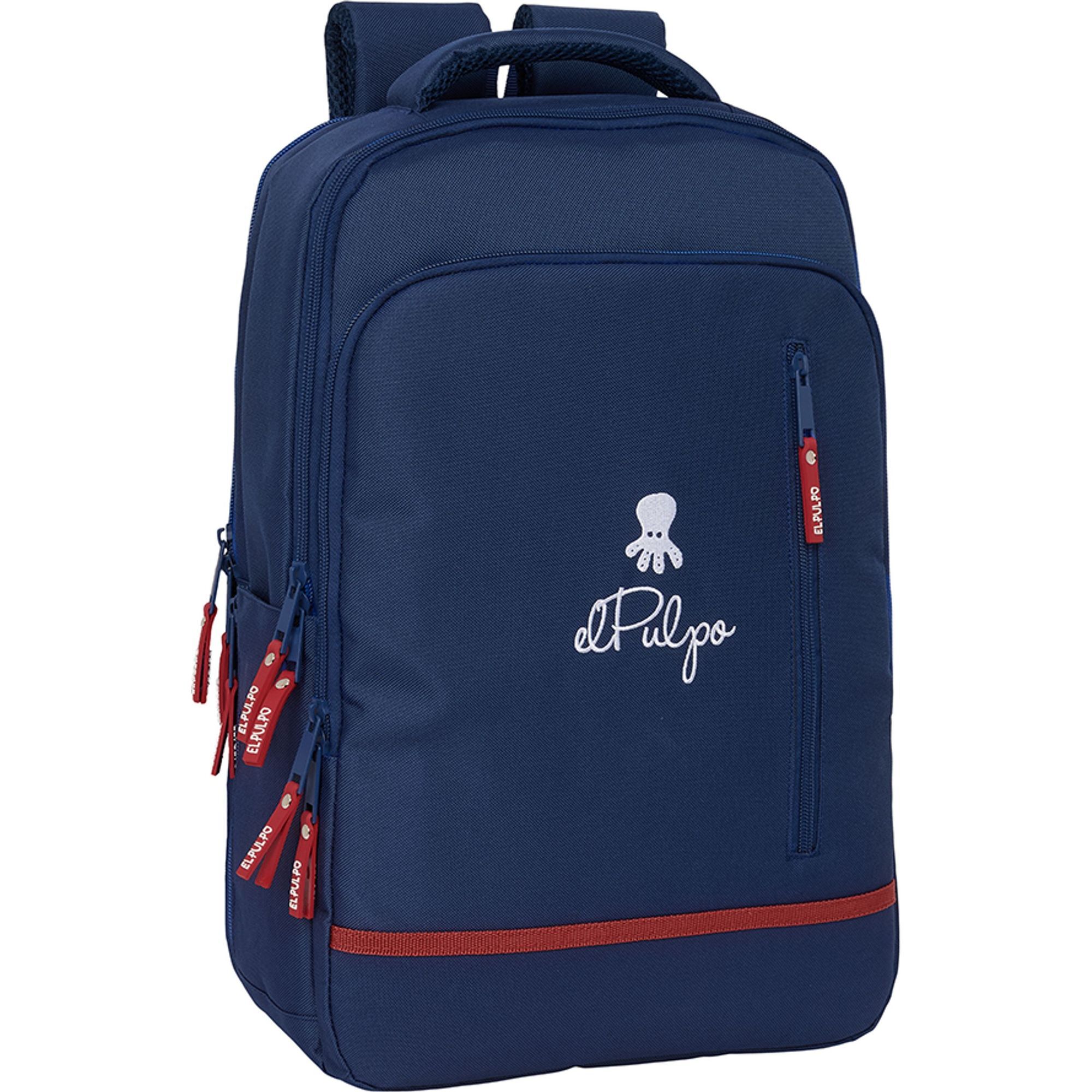 Mochila portatil 15,6"+tablet+usb el pulpo