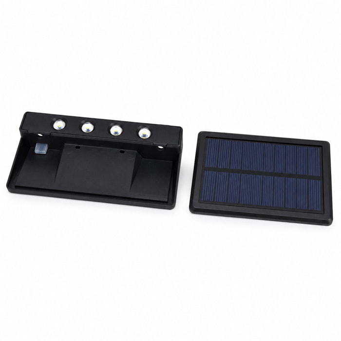 OMEGA Set 2 Faretti Solari da Muro 4 LED 3000K 100LM IP44