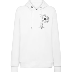 PHILIPP PLEIN Felpa con cappuccio MONEY