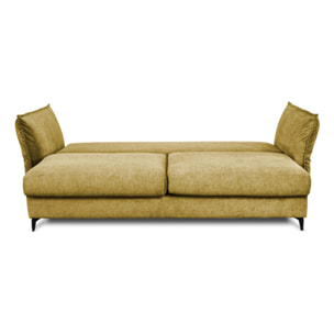 Canapé Tissu Droit Convertible Verduro - 3 Places