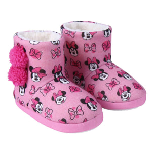 Pantofole stivaletti da Casa Disney Minnie Lei Disney Rosa