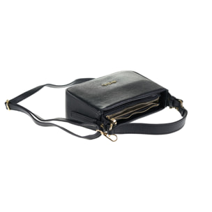 Borsa a spalla da donna Made in Italy - Modello Elowen - 100% pelle - 23.0 x 13.0 x 7.0 cm