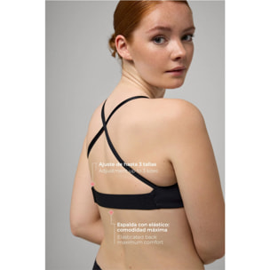 Reggiseno Adapt regolabile taglia nero