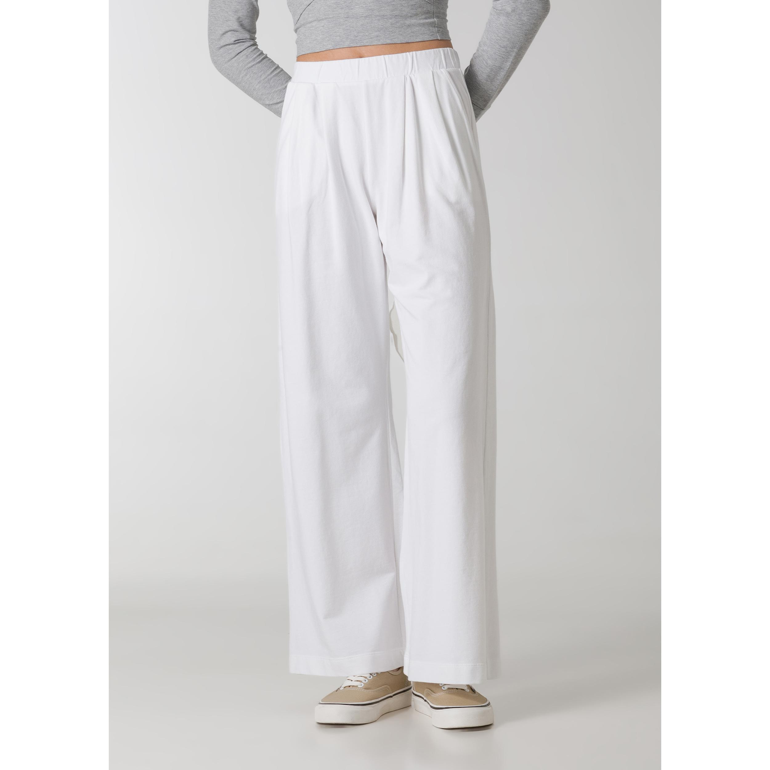 DEHA - Pantalone PALAZZO SWEATPANTS in cotone per donna