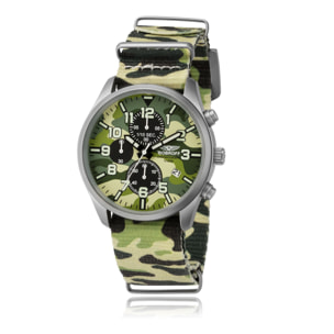 Reloj Bobroff BF0020 Hombre Analogico Cuarzo con Correa de Nylon