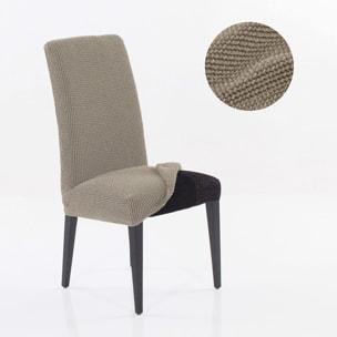 Funda Elástica para silla con RESPALDO pack2 unidades modelo HELENA