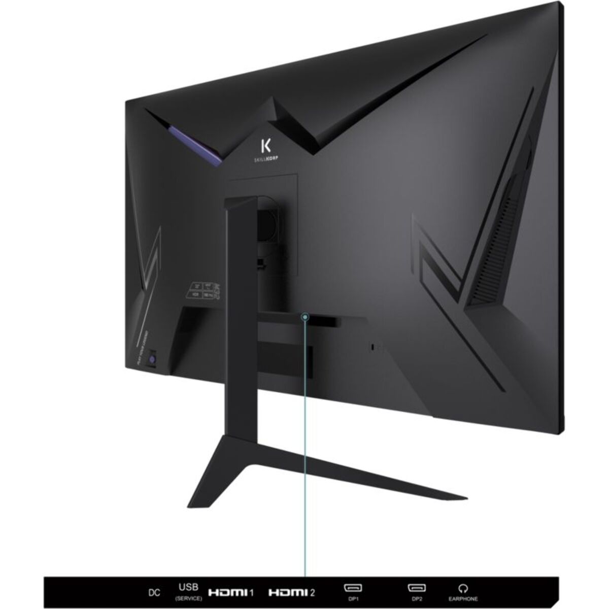 Ecran PC Gamer SKILLKORP M32 32" incurvé VA 2K 180 Hz HDR HDMI 2.1