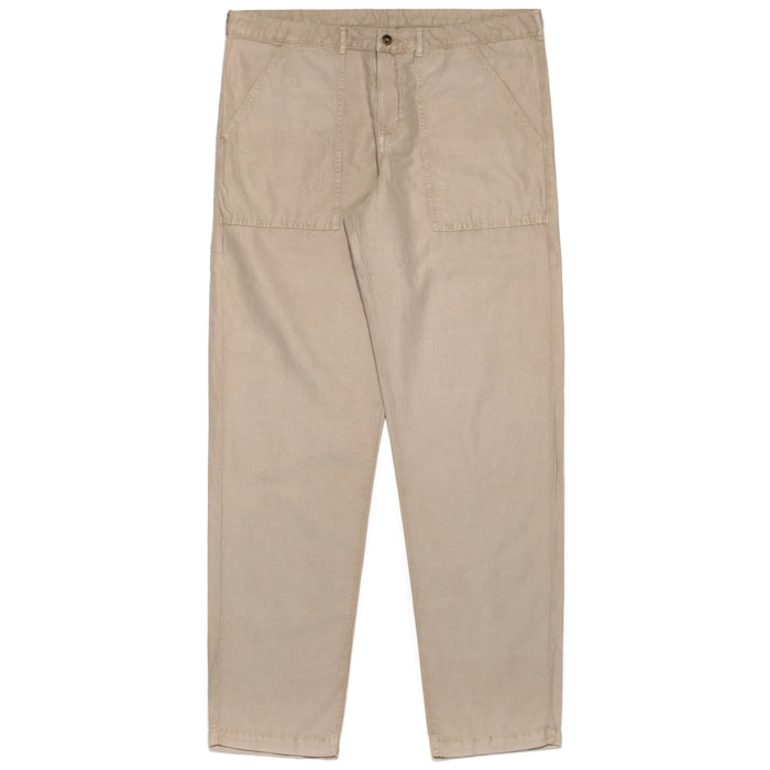 Kappa - Pantaloni Uomo Beige - Jake Linen