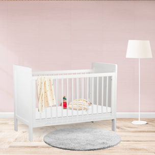 Cuna 'pauline' con 3 posiciones de altura de cama blanco - WellHome Kids