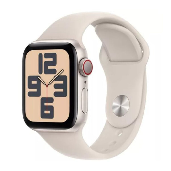 Montre connectée APPLE WATCH SE 40mm Lumière Stellaire M/L Cellular