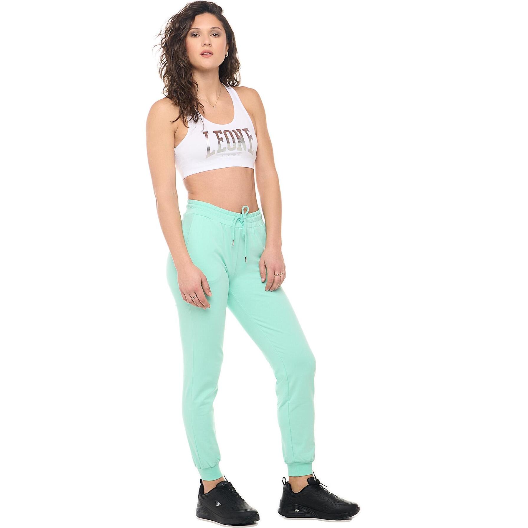 Pantaloni sportivi con polsini Leone Basic