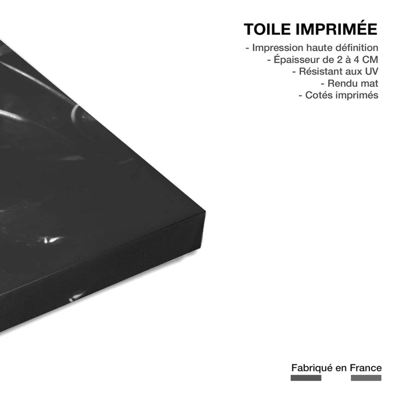 Tableau alain bashung  Toile imprimée