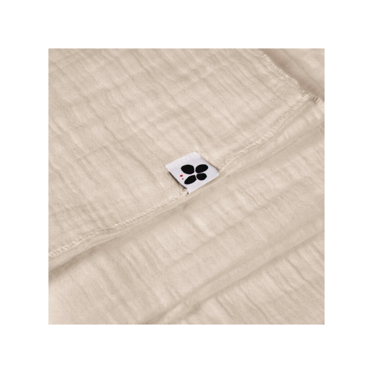 Lot de 3 serviettes 40x40 cm en gaze de coton - GAIA