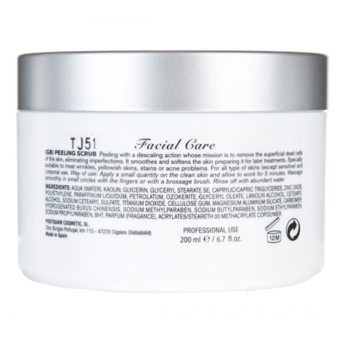 Peeling exfoliant 200 ml.