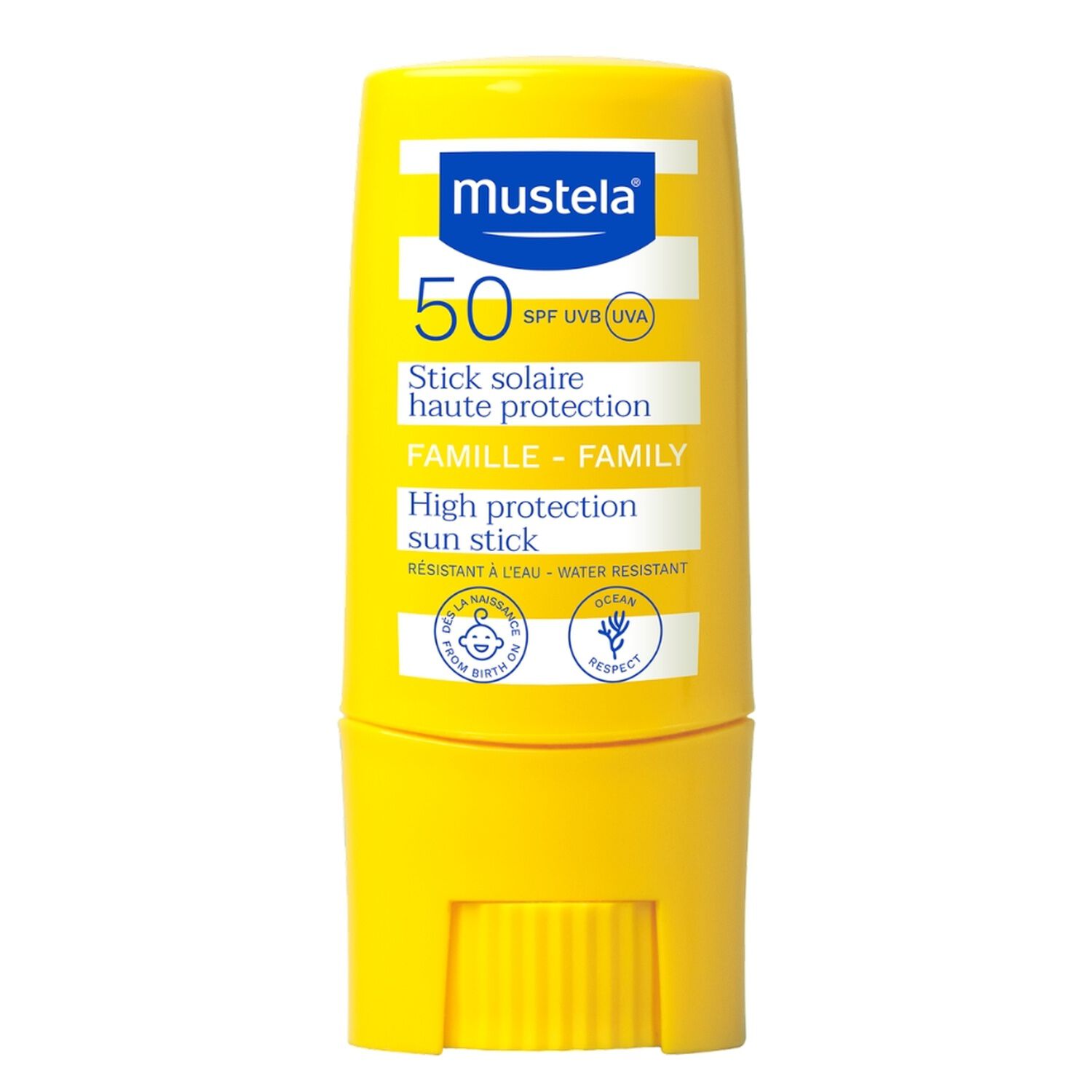 Solaire - Stick Solaire Haute Protection SPF50 Zones Localisées - 9 ml