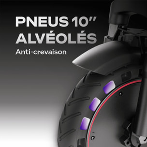 UrbanGlide 100 PRO 2 - Trottinette électrique 350W, 30 km, 10"