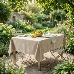 Tovaglia antimacchia impermeabile in poliestere resistente, ideale per uso quotidiano e occasioni, protegge da liquidi e sporco, facile da pulire, pratica e durevole, design elegante per cucina e sala da pranzo