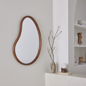 Miroir organique bois de sapin 85cm JACOB