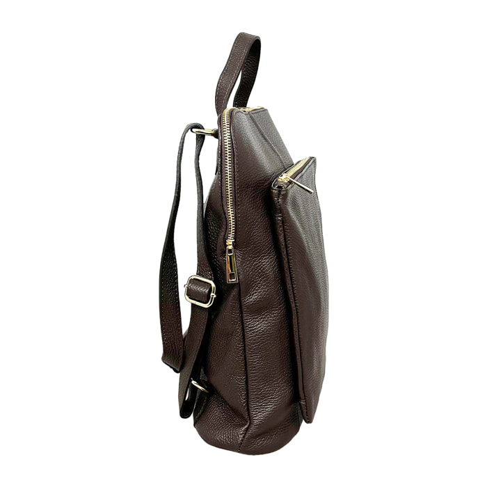 Mochila Cheval Firenze Avior Marrón Oscuro