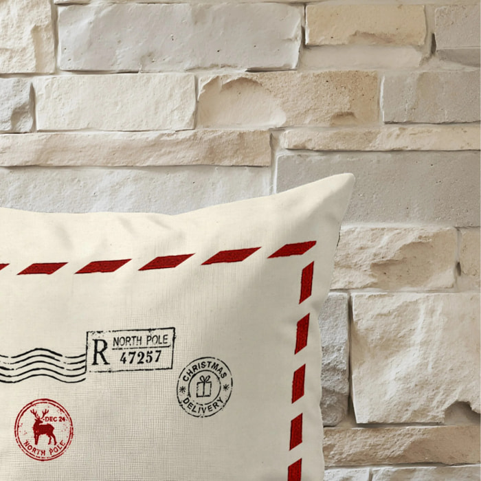 Housse de coussin 100% algodón Dear Santa Claus C 30x50 cm