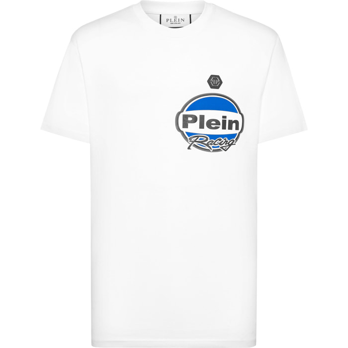 PHILIPP PLEIN Camiseta de cuello redondo y manga corta RACING