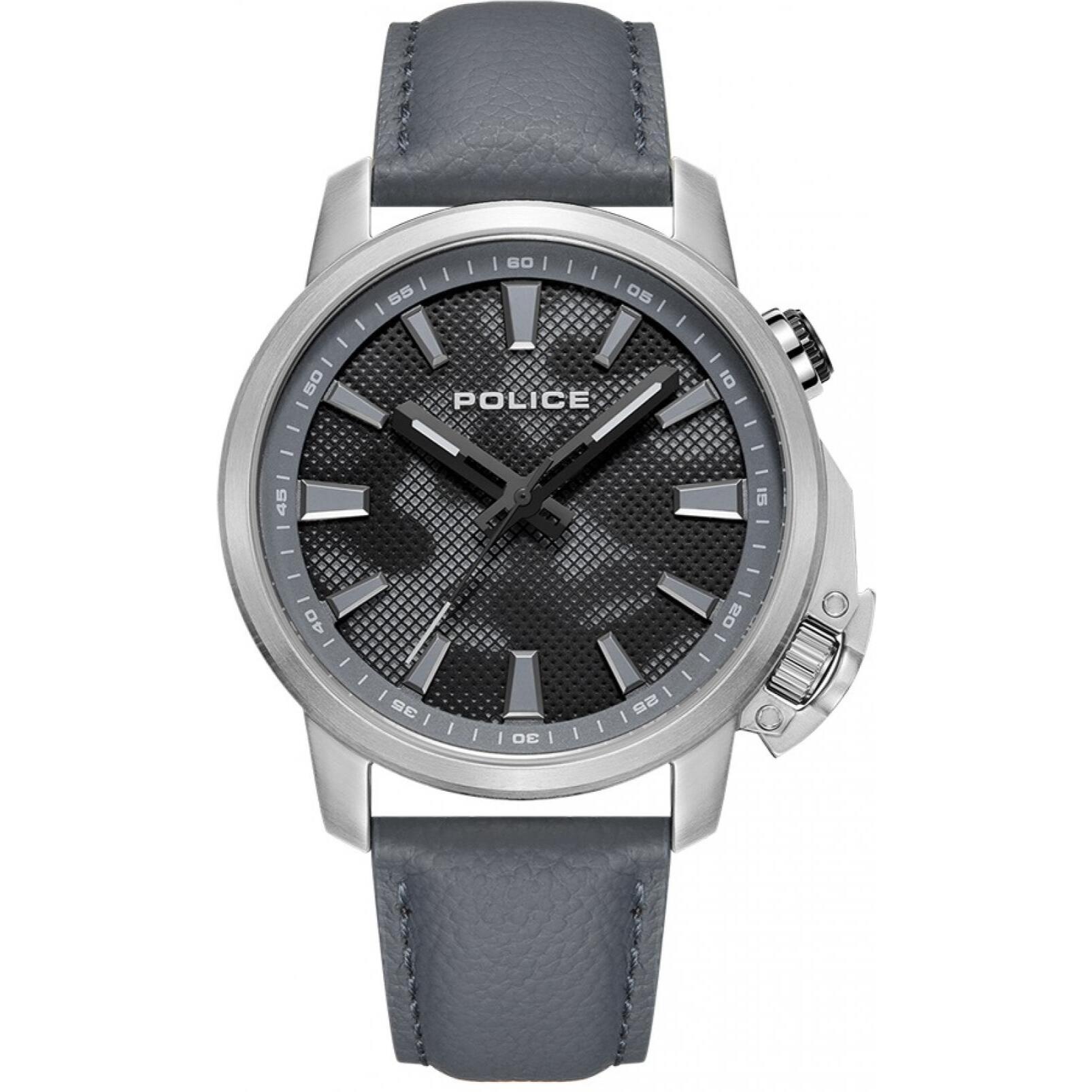 Reloj Police PEWJD2202702 Hombre Analogico Cuarzo con Correa de Cuero