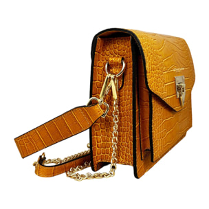 Borsa a spalla Cheval Firenze Charlotte Giallo Senape