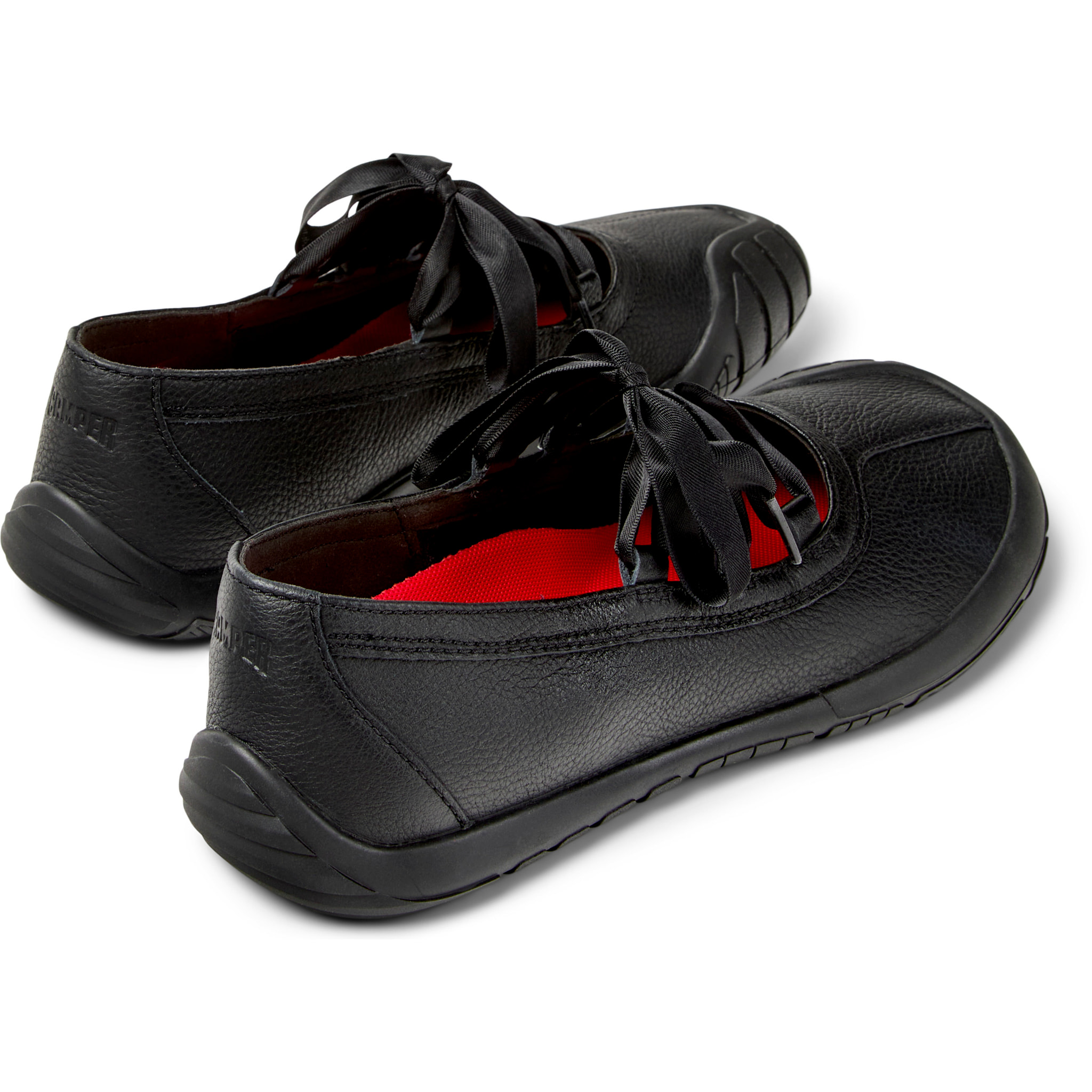Bailarinas - CAMPER Peu Path+ - Negro - Cuero liso