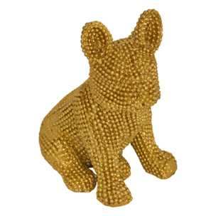 Chien déco Eden H.10cm assorti
