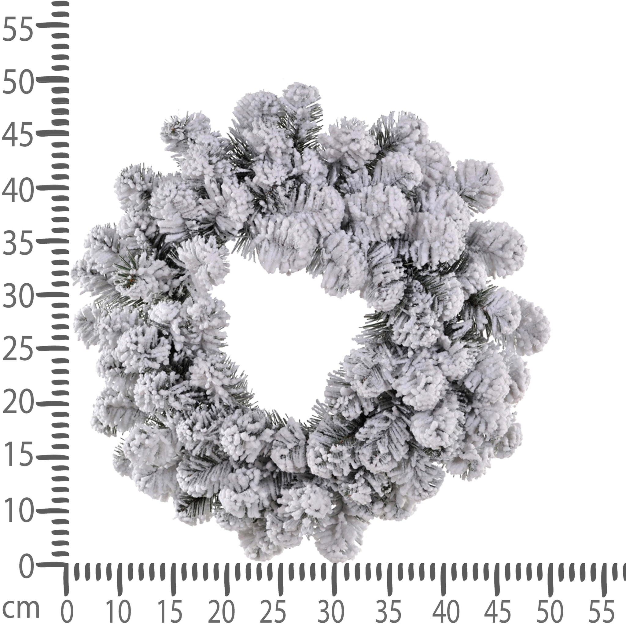 Corona natalizia - Pezzi 2 - 50xH50x50cm - Bianchi Dino SpA