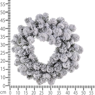 Corona natalizia - Pezzi 2 - 50xH50x50cm - Bianchi Dino SpA