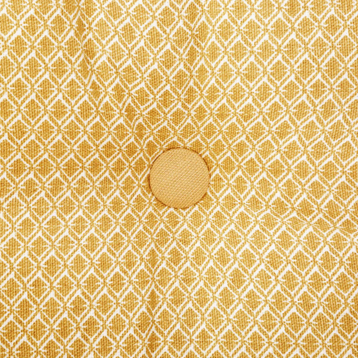 Coussin de sol "Otto" jaune 40x40cm