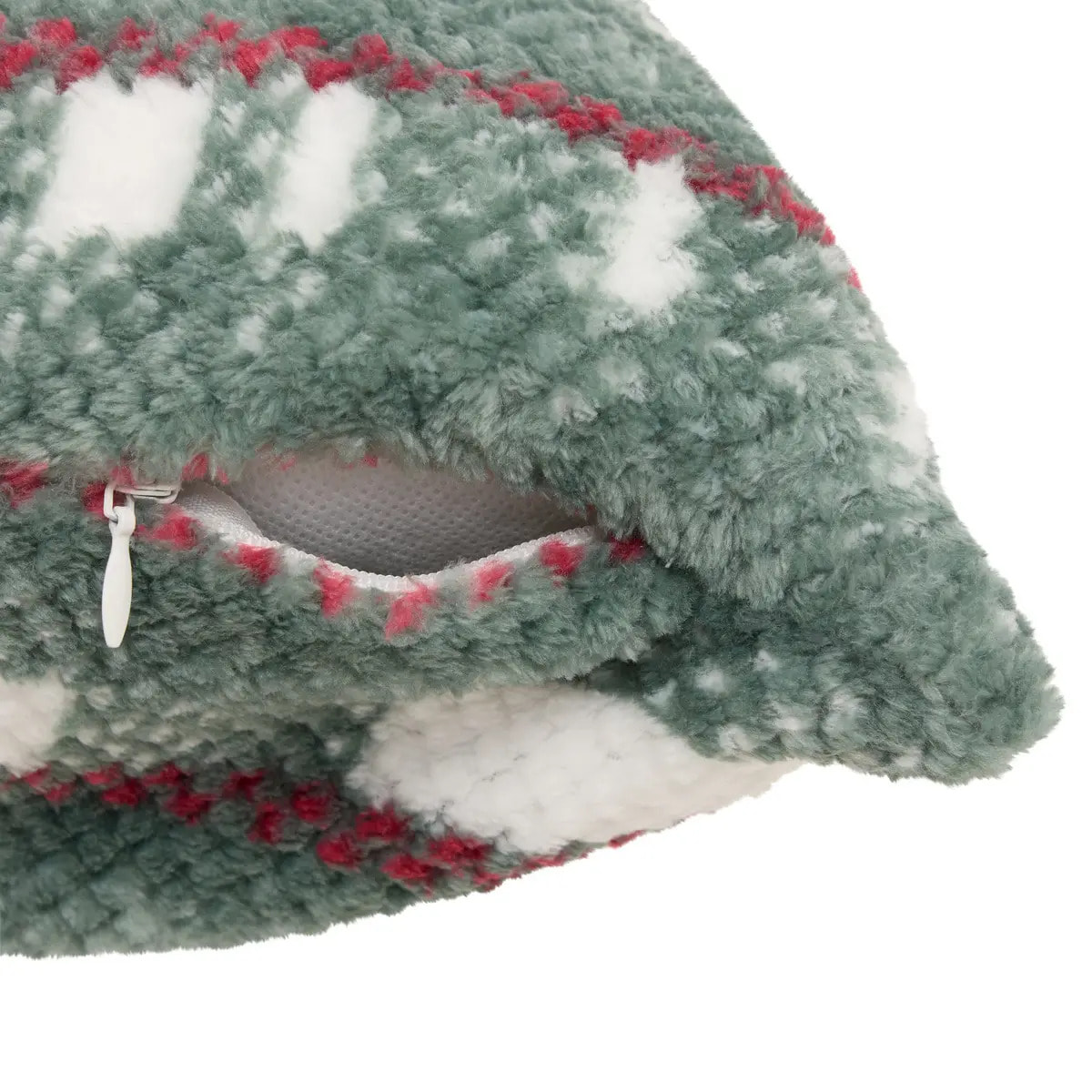 Coussin Lary carré 40x40cm vert