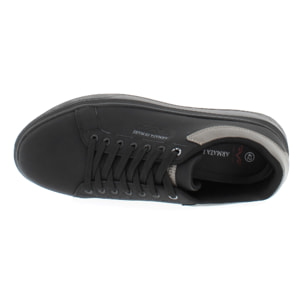 Armata di Mare Scarpe Uomo Court Maxi Sneakers Casual con Soletta Rimovibile in Memory Foam AMU W24M609 Black