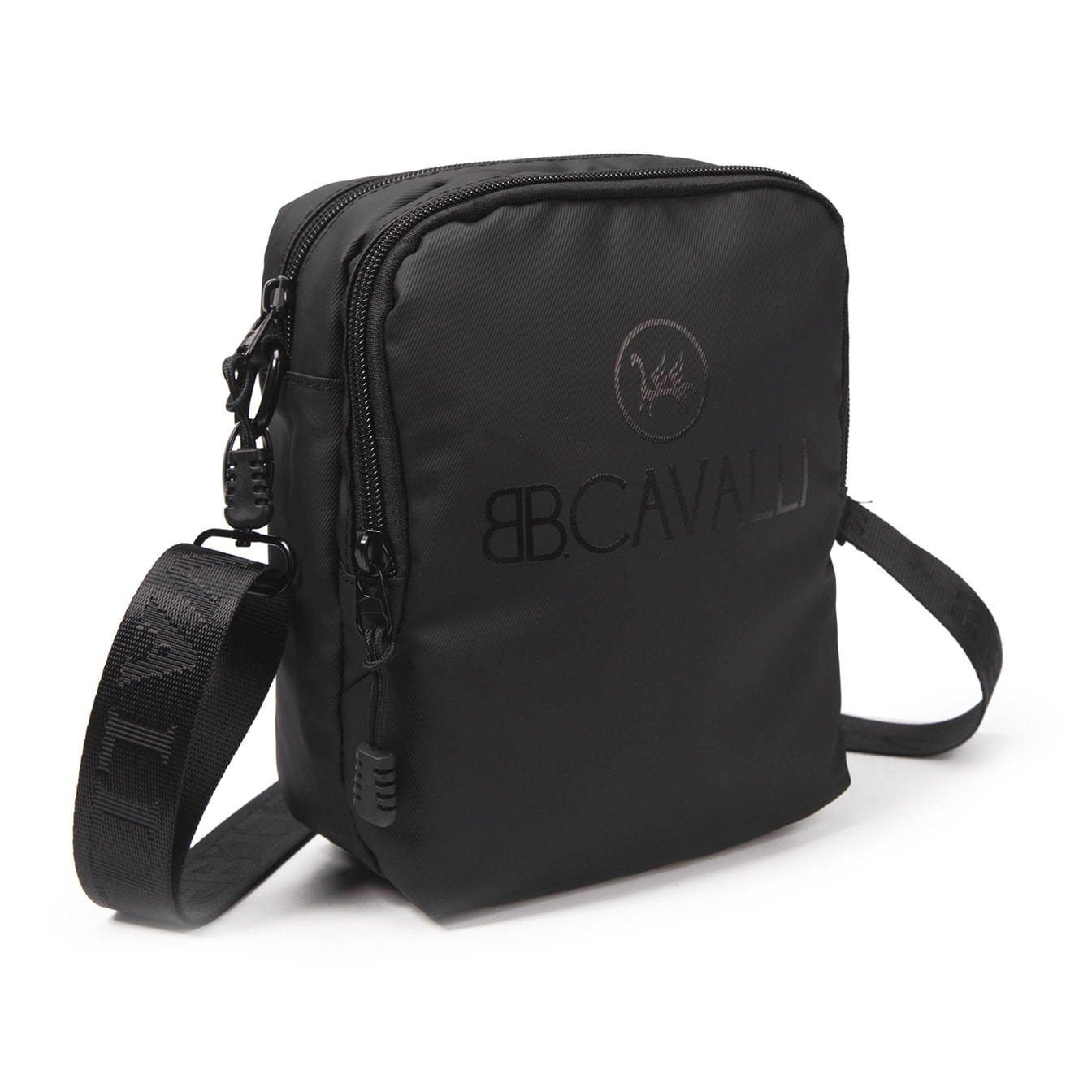 Borsa a tracolla uomo - Modello False - 100% poliestere - 16.0 x 19.0 x 8.0 cm
