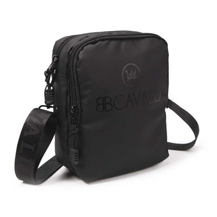 Borsa a tracolla uomo - Modello False - 100% poliestere - 16.0 x 19.0 x 8.0 cm