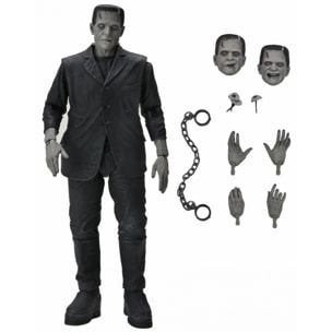 Um Ult Frankenstein Monster B/w Af Action Figura Neca 18cm